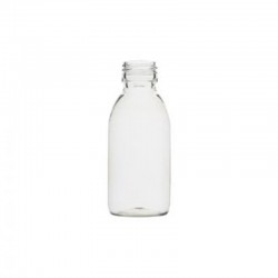FLACON PET TRANSPARENT 60ML FILETAGE 28MM PACK DE 78 UNITES