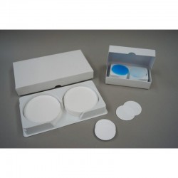 FILTRE FIBRE VERRE Ø 47MM 0.3µm AVEC LIANT RESINE XILAB® x 50