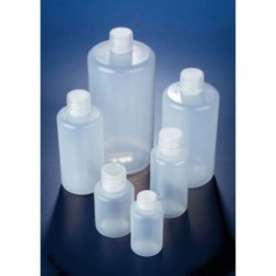 FLACON ROND 60ML HDPE COL ETROIT BOUCHE AZLON x 10