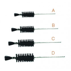 GOUPILLON POIL NATUREL USAGE GENERAL LONG/BROSSE 100MM Ø/BROSSE 50MM