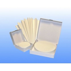FILTRE PLAT QUALITATIF TYPE 4 TRES LENT Ø 25MM x 100