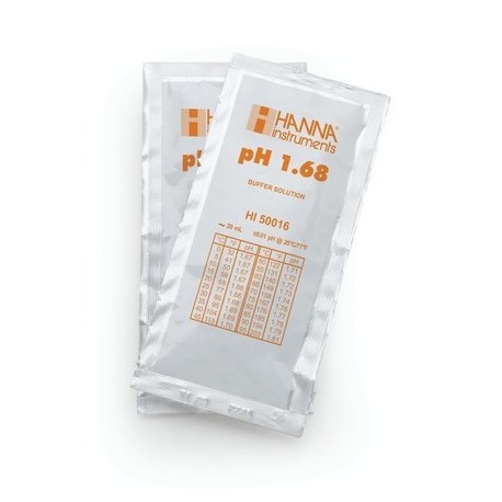 TAMPON pH 1.68 SACHET 20ML CERTIFICAT x 25
