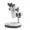 MICROSCOPE A ZOOM STEREO TRINOCULAIRE 6x - 55x LED 3W OZP 558 KERN