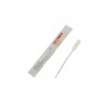 PIPETTE PASTEUR 5ML PE GRADUE 0,25ML JUSQU'A 1ML STERILE x 1000