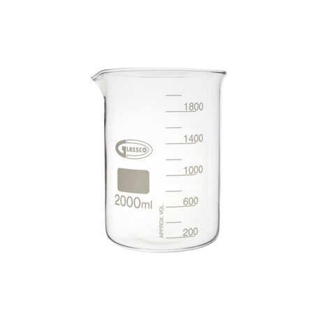 BECHER 600ML FORME BASSE BORO 3.3 GLASSCO x 6