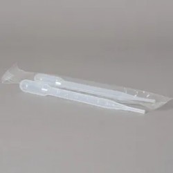 PIPETTE PASTEUR STERILE 7ML GRAD 0.5ML LONG 155MM SCHARLAU x 100