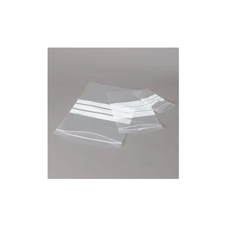 SACHET ECHANTILLON 160x220MM ZIP LOCK PE AVEC PLAGE MARQUAGE x 1000