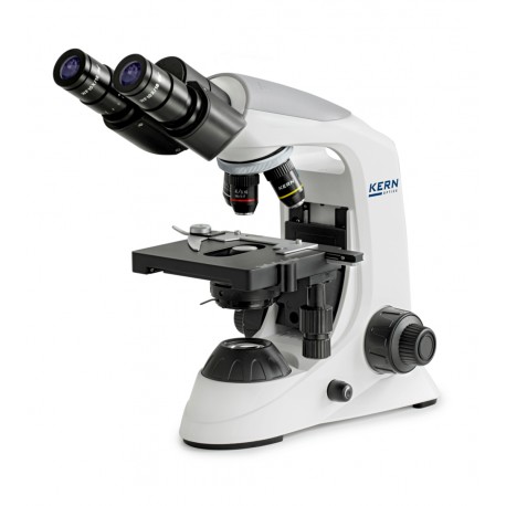 MICROSCOPE BINOCULAIRE 4× 10× 40× LED OBE 122 KERN