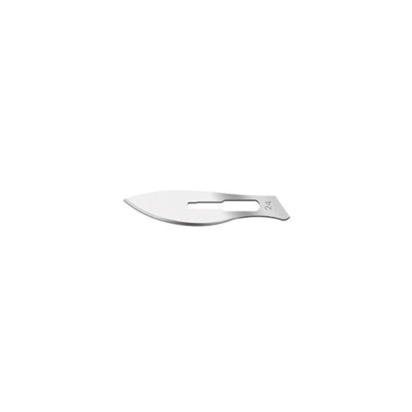 LAME N°24 POUR SCALPEL x100