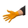 GANTS NITRILE ORANGE NON POUDRE GRIPPAZ TAILLE XXL x 50