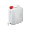BIDON 20L PEHD AVEC ROBINET & BOUCHON A VIS 