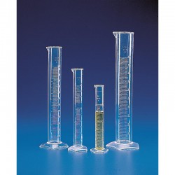 EPROUVETTE 25ML PMP F/HAUTE GRADUEE EN RELIEF KARTELL x 1