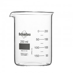 BECHER 3000ML F/BASSE VERRE BORO GRADUE x 1