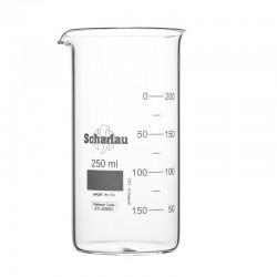 BECHER 2000ML F/HAUTE VERRE BORO GRADUE x 1 ***
