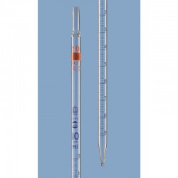 PIPETTE GRADUEE BLEUE 5ML DIV/0.05 CL"AS" EC/TOTAL + CA BRAND x 6 **
