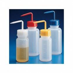 PISSETTE 250ML COL LARGE BOUCHON BLEU AZLON x 5 ***
